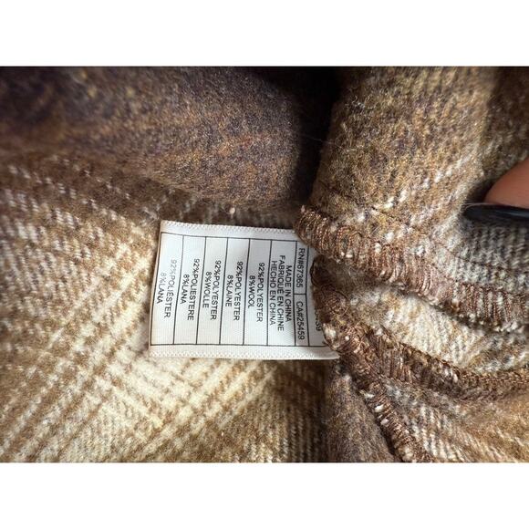 Steve Madden Fringe With Benefits Coat Cozy Casual Oversized Jacket sz M - Picture 5 of 6